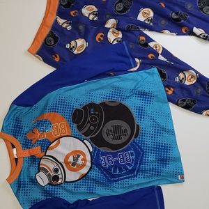 🌺Lego Star Wars BB-8 And BB-9E Pajamas Set